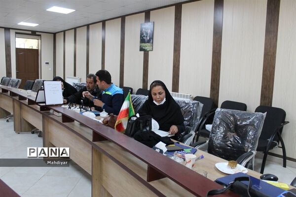 برگزاری کارگاه شطرنج در اداره آموزش و پروش شهر جوادآباد