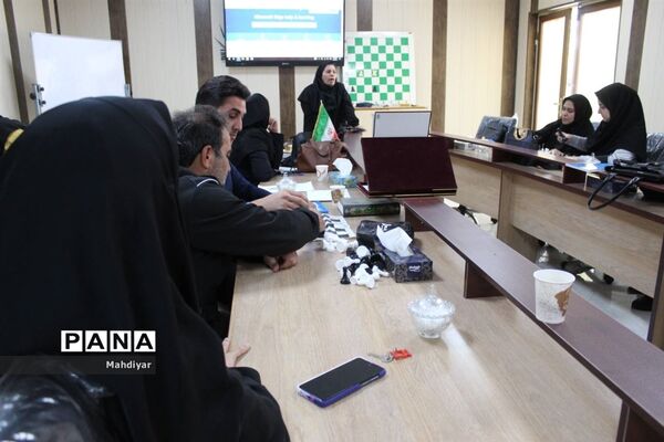 برگزاری کارگاه شطرنج در اداره آموزش و پروش شهر جوادآباد