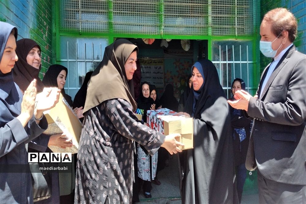 بازدید نماینده مجلس شهرستان ورامین از دبستان امام محمد باقر (ع)بخش جوادآباد
