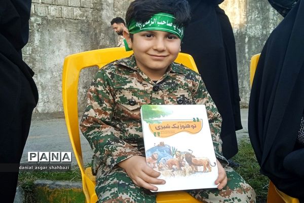 هفتمین سالگرد شهادت شهید علی جمشیدی در شهرستان نور