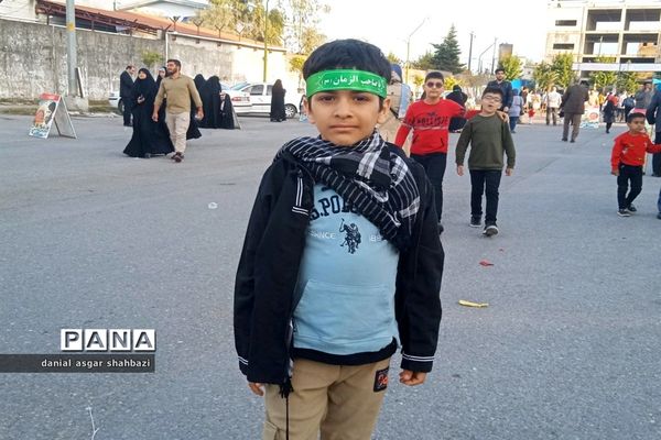 هفتمین سالگرد شهادت شهید علی جمشیدی در شهرستان نور