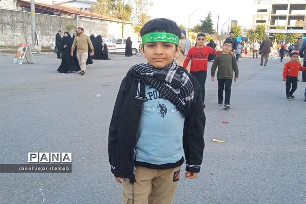 هفتمین سالگرد شهادت شهید علی جمشیدی در شهرستان نور