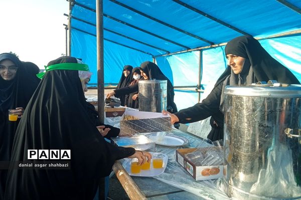هفتمین سالگرد شهادت شهید علی جمشیدی در شهرستان نور