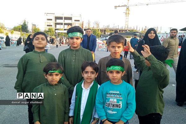 هفتمین سالگرد شهادت شهید علی جمشیدی در شهرستان نور