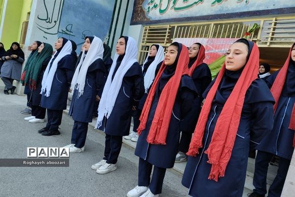 جشن هفته معلم در دبیرستان عصمت صفادشت