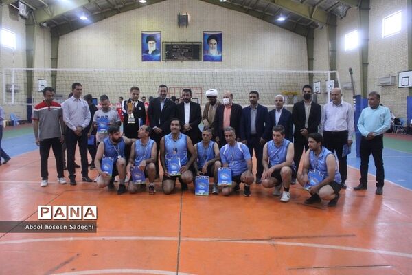 مسابقات فرهنگی آقایان استان بوشهر رشته والیبال