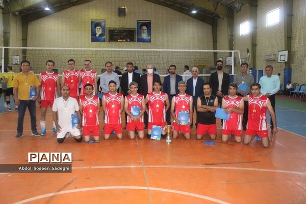 مسابقات فرهنگی آقایان استان بوشهر رشته والیبال