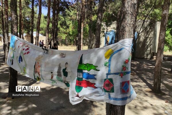 اردوی یک روزه دانش‌آموزان پسر پیشتاز ناحیه چهار