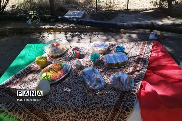 بازدید رئیس سازمان دانش‌آموزی فارس از اردوی تشکیلاتی دانش‌آموزان پیشتاز ناحیه چهار