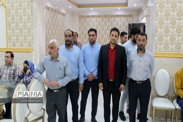 ,تقدیر از معلمان نمونه شهرستان حمیدیه