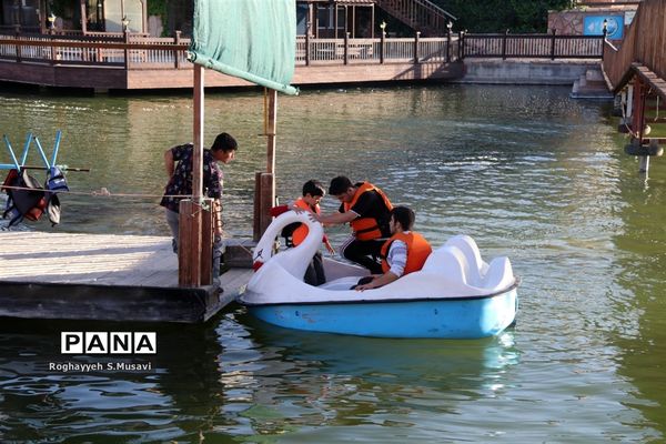 اردوی تفریحی دانش‌آموزان نخبه قرآنی قم در دهکده صبا