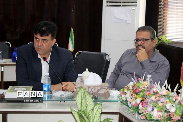 جلسه ستاد ثبت‌نام آموزش و پرورش استان بوشهر