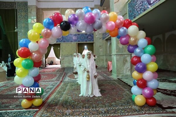 جشن تکلیف دانش‌آموزان پایه سوم مدارس شهرک واوان در اسلامشهر