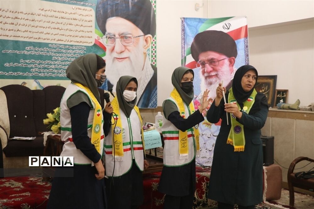 برگزاری اردوی قطبی مدرسه‌ای دانش‌آموزان شهرستان نجف‌آباد در اردوگاه باهنر گلدشت