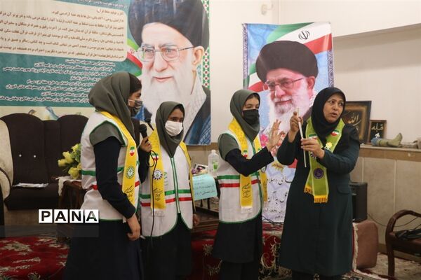 برگزاری اردوی قطبی مدرسه‌ای دانش‌آموزان شهرستان نجف‌آباد در اردوگاه باهنر گلدشت