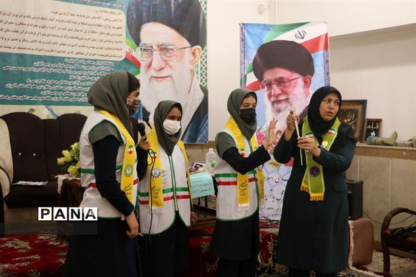 برگزاری اردوی قطبی مدرسه‌ای دانش‌آموزان شهرستان نجف‌آباد در اردوگاه باهنر گلدشت