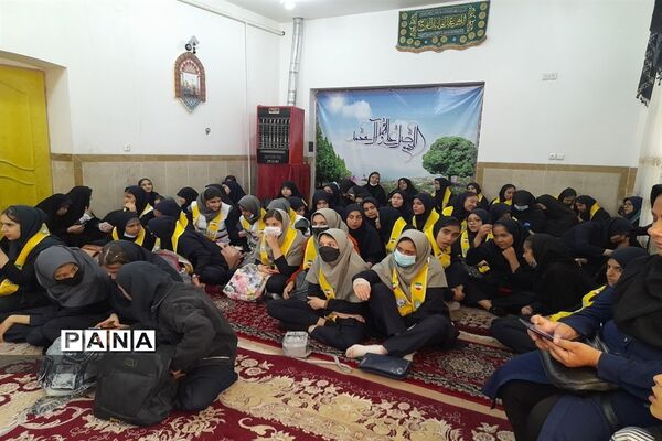 برگزاری اردوی قطبی مدرسه‌ای دانش‌آموزان شهرستان نجف‌آباد در اردوگاه باهنر گلدشت