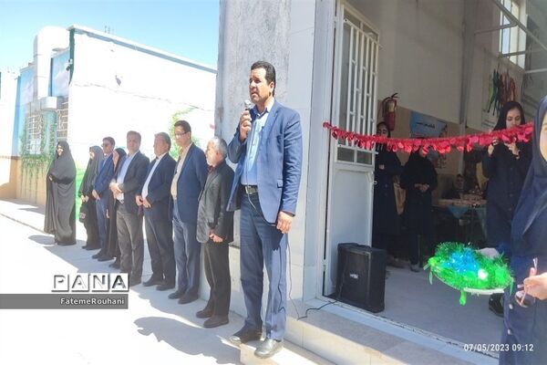مراسم افتتاحیه نمایشگاه مشاغل خانگی بانوان خلیل‌آباد