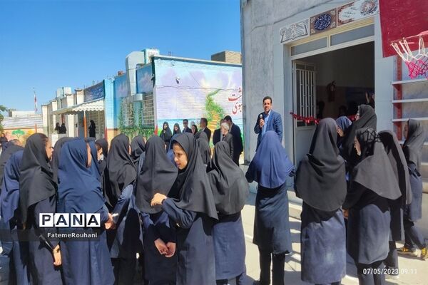 مراسم افتتاحیه نمایشگاه مشاغل خانگی بانوان خلیل‌آباد