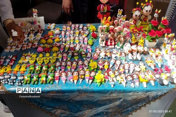 مراسم افتتاحیه نمایشگاه مشاغل خانگی بانوان خلیل‌آباد