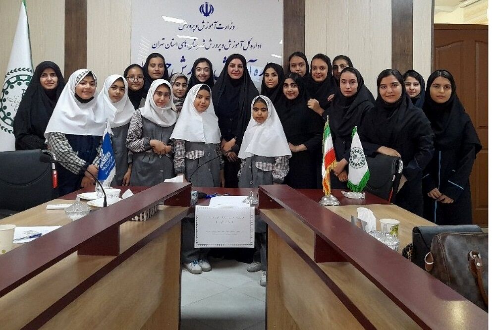 کارگاه آموزشی خبرنویسی خبرنگاران پانا ویژه دختران در آموزش و پرورش شهر جوادآباد