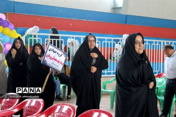 رزمایش جهادگران فاطمی در گلوگاه