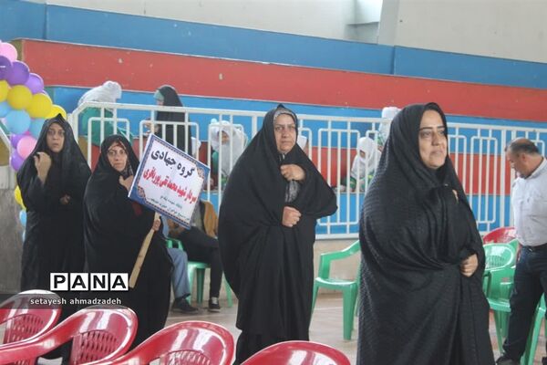 رزمایش جهادگران فاطمی در گلوگاه