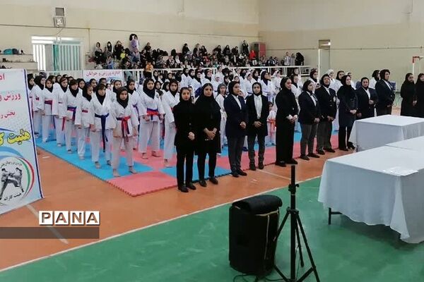 اولین دوره مسابقات کاراته  جام دانش‌آموزی در رودهن