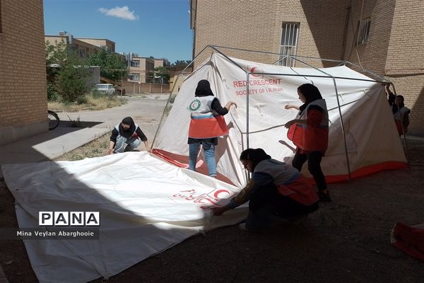 دوره آموزشی طرح دادرس هلال احمر شهرستان پیشوا