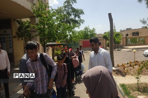آغاز اردوی تربیتی زیارت اولی‌ها دانش‌آموزان استان قزوین