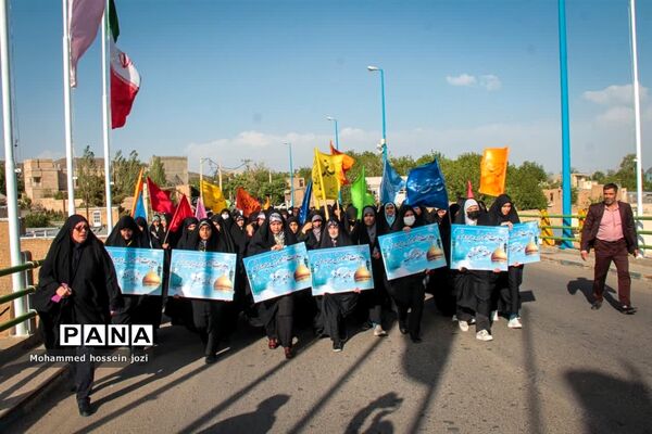 مراسم افتتاحیه مسابقات قرآنی دختران دانش‌آموز استان  قم