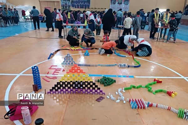 مانور تشکیلاتی سازمان دانش‌آموزی جهرم و اختتامیه المپیاد رویش