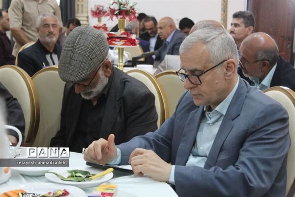 گرامیداشت فرهنگیان بازنشسته در گلوگاه