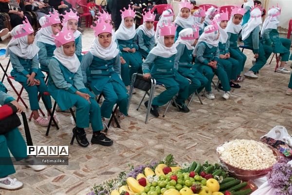 جشن الفبا روز به‌یاد ماندنی برای کلاس اولی‌های دبستان حضرت صدیقه کبری ( س) شهرستان فیروزکوه