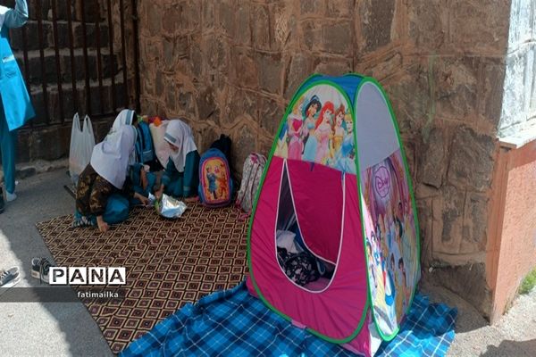 اردوی شاد درون‌مدرسه‌ای در دبستان دخترانه پروین اعتصامی شهرستان فیروزکوه