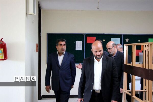 بازدید معاون عمرانی وزیر آموزش و پرورش و رئیس سازمان نوسازی مدارس کشور از مدارس تخریبی ناحیه یک ساری
