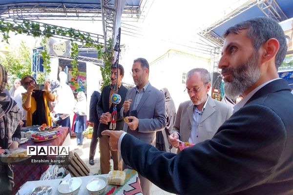 بازدید علیرضا کریمیان از نمایشگاه گردشگری و اقوام  منطقه ۵