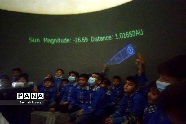 اردوی مدارس ملارد در آسمان نما
