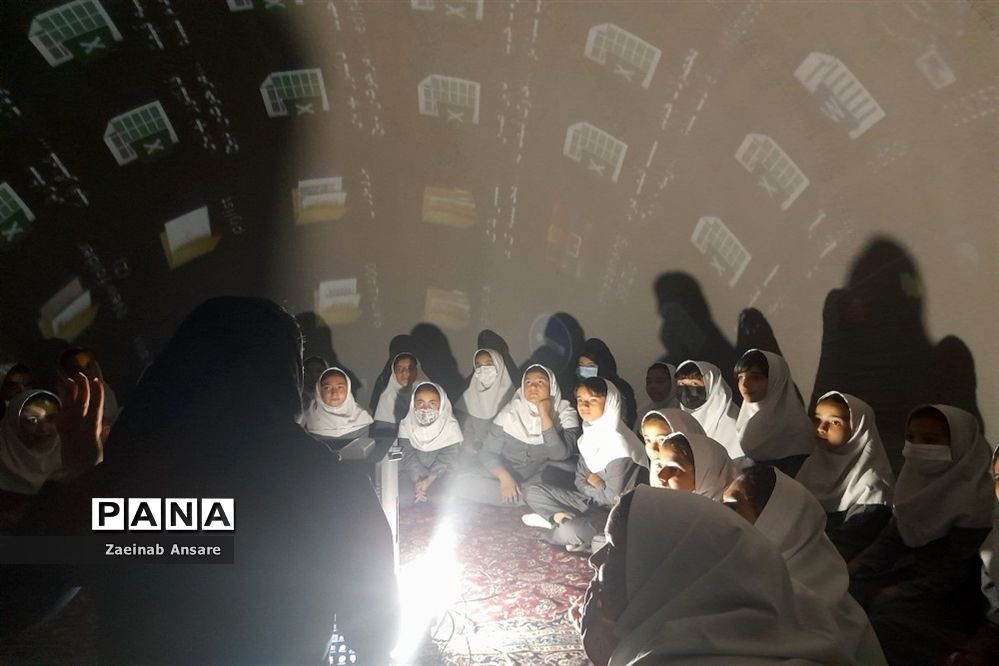 اردوی مدارس ملارد در آسمان نما