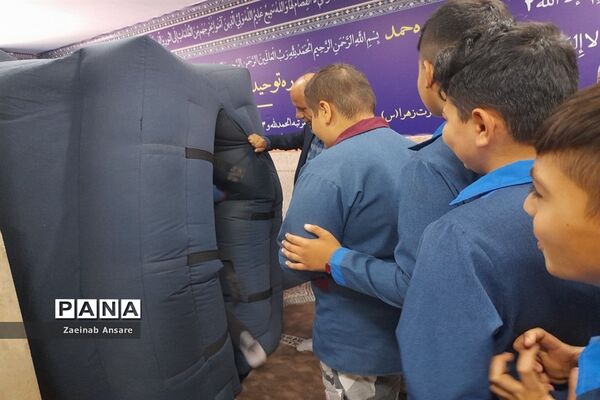 اردوی مدارس ملارد در آسمان نما