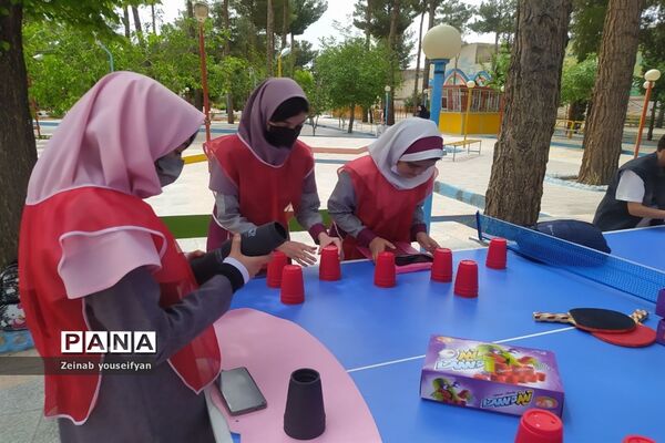 حضور دانش‌آموزان شهرستان اقلید در جشنواره فرهنگی ورزشی بازی‌های فکری مقطع ابتدایی