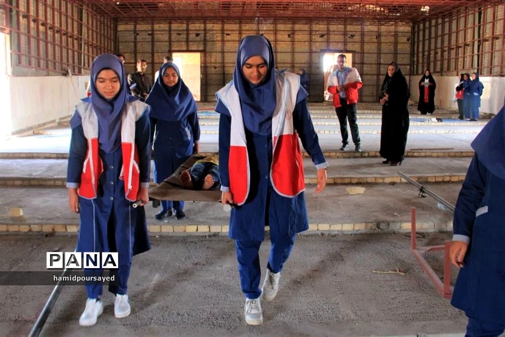 برگزاری یازدهمین دوره مسابقات «آماده» جمعیت هلال احمر شهرستان  ابرکوه