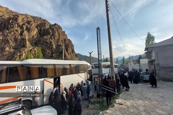 استقبال از ۷۵  زائر کربلا در بلده