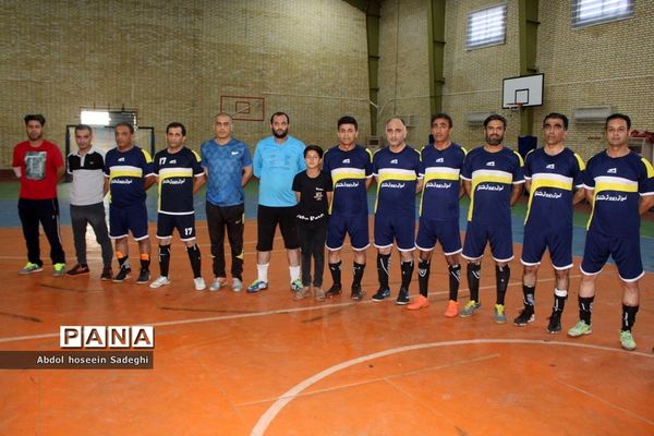مسابقات فوتسال بالای 40سال فرهنگیان استان بوشهر