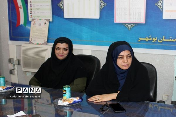 بازدید معاون نهضت سواد‌آموزی آموزش و پرورش استان بوشهر از سازمان دانش‌آموزی استان