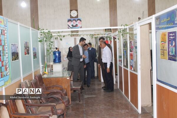 بازدید معاون نهضت سواد‌آموزی آموزش و پرورش استان بوشهر از سازمان دانش‌آموزی استان