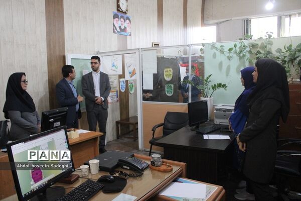 بازدید معاون نهضت سواد‌آموزی آموزش و پرورش استان بوشهر از سازمان دانش‌آموزی استان