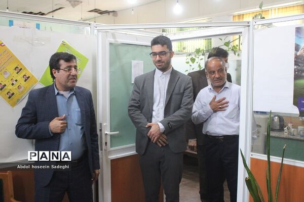 بازدید معاون نهضت سواد‌آموزی آموزش و پرورش استان بوشهر از سازمان دانش‌آموزی استان