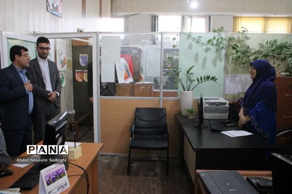 بازدید معاون نهضت سواد‌آموزی آموزش و پرورش استان بوشهر از سازمان دانش‌آموزی استان