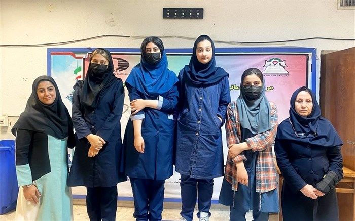 دختران شطرنج‌باز منطقه 5 مقام‌آورمسابقات شطرنج تهران شدند